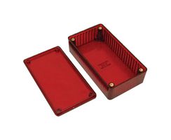 HAMMOND 1591BTRD Carcasa de Plástico, Retardante de Fuego, UL94V-0, IP54, Multipurpose, Policarbonato, 33.02 mm