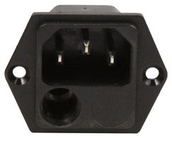 SCHURTER 4301.5013 Módulo de entrada energía IEC filtrado, IEC C14, Propósito General, 4 A, 250 VAC