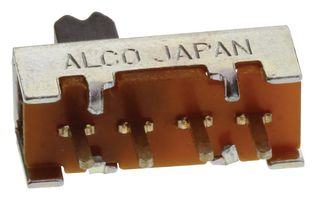 ALCOSWITCH - TE CONNECTIVITY SLS131PC04 Interruptor (Switch) Deslizable, SP3T, Through Hole, Serie SLS, 250 mA, 125 V