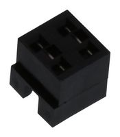 AMPHENOL COMMUNICATIONS SOLUTIONS 69145-204LF Jumper (Busbar), Jumper, Header & Wire Housings, 4 Positions, 2.54 mm, FCI Mini-Jump 69145 Series
