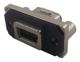 AMPHENOL COMMUNICATIONS SOLUTIONS MUSBB15134 Conector USB, Mini USB Tipo B, USB 2.0, Receptáculo eléctrico, 5 Posiciones, Through Hole