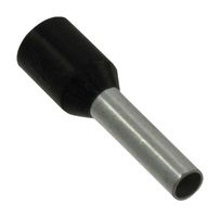 TE CONNECTIVITY - AMP 1-966067-2 Férula, Un Cable, 16 AWG, 1.5 mm², 8 mm, Negro