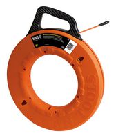 KLEIN TOOLS 56059 FISH TAPE, FIBERGLASS, 200  X 0.188"