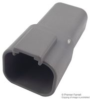 DEUTSCH - TE CONNECTIVITY DT04-4P Carcasa de Conector Automotriz, IP68, Serie DT, Receptáculo eléctrico, 4 Posiciones