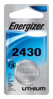 ENERGIZER ECR2430BP Batería, 3 V, Celda de Botón, Litio, Superior Plano, 1