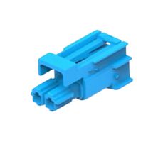 TE CONNECTIVITY 1-2381315-2 Carcasa de Conector, Azul , PA66-GF, Power Versa-Lock Series, Macho, 2 Posiciones, 5 mm