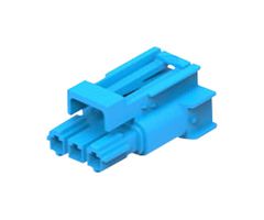 TE CONNECTIVITY 1-2381315-3 Carcasa de Conector, Azul , PA66-GF, Power Versa-Lock Series, Macho, 3 Posiciones, 5 mm
