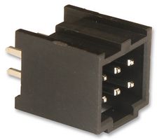 MOLEX 90130-1106 Cabezal de Pin, Señal, 2.54 mm, 2 Líneas, 6 Contactos, Recto Agujero Pasante