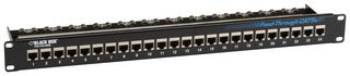 BLACK BOX JPM804A-R2 Panel de Conexiones, Blindado, Modular Patch Panel, 24 Puertos, Cat 5e