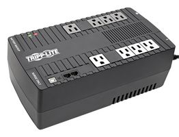 EATON TRIPP LITE AVR550U Uninterruptible Power Supply (UPS), Ultra Compact, 8 Outlets, 550VA / 300W, 120 V, 120 V, 3.2 min
