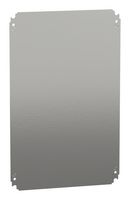 SCHNEIDER ELECTRIC NSYMM64 Plate, Mounting, Galvanized Steel, CRN, CRS Series Enclosures, 125 mm, 350 mm