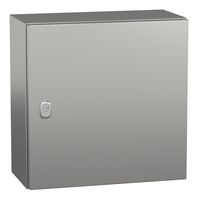 SCHNEIDER ELECTRIC NSYS3X4420 Metal Enclosure, Electrical / Industrial, Steel, 400 mm, 400 mm, 200 mm, IP66