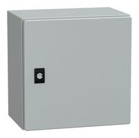 SQUARE D BY SCHNEIDER ELECTRIC NSYCRN33200P Alojamiento Metálico, c/ Placa de Montaje, Multipurpose, Acero, 300 mm, 300 mm, 200 mm, IP66