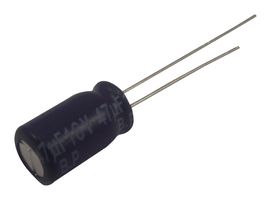 PANASONIC ECEA1CN470U Electrolytic Capacitor, 47 µF, 16 V, ± 20%, PC Pin, 2000 hours @ 85°C, Bi-Polar [Non-Polar]