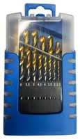 MULTICOMP PRO MP013271 Juego de Brocas Helicoidales, 19 piezas 1/1.5/2/2.5/3/3.5/4/4.5/5/5.5/6/6.5/7/7.5/8/8.5/9/9.5/10mm