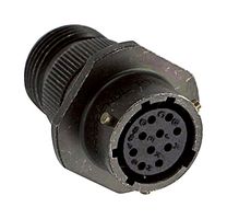 AMPHENOL INDUSTRIAL PT01A-14-18S(SR) Circular Connector, PT Series, MIL-DTL-26482 Series I, Cable Mount Receptacle, 18 Contacts