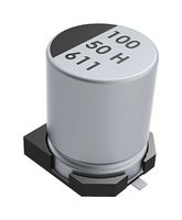 KEMET EDT227M016S9MAA Capacitor Electrolítico de Aluminio SMT, Lata Radial - SMD, 220 µF, 16 V, 2000 horas a 125°C