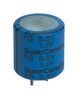 KEMET FGR0H474ZF Supercapacitor, 0.47 F, 5.5 V, Conexión Radial, -20%, +80%, 5.08 mm, 1000 horas a 85°C