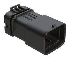 AMPHENOL SINE/TUCHEL ATS04-26PB Carcasa de Conector Automotriz, Negro, Llave - B, ATS Series, Receptáculo eléctrico, 26 Posiciones