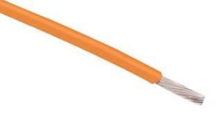 BELDEN 83005 003100 Cable, Conexión, Alta Temp., PTFE (Politetrafluoroetileno), Naranja, 22 AWG, 7 x 30AWG, 100 ft
