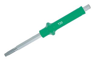 WIHA 28905 Screwdriver Blade, Interchangeable, T25 Torx, 5.12" Length, Steel, TorqueFix T-Handle