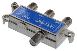 HOLLAND ELECTRONICS GHS-3P HIGH SHIELD SPLITTER COMBINER 3-WAY ONE