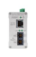 N-TRON 102MCE-SC-15-MDR Convertidor, 10/100BaseTX a 100BaseFX, Monomodo