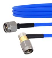 FAIRVIEW MICROWAVE FMCA1040-12 RF / Coaxial Cable Assembly, 12 ", 305 mm, FM086FLEX, SMA Plug, SMA Right Angle Plug, 50 ohm