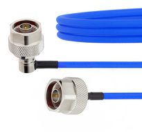 FAIRVIEW MICROWAVE FMCA1048-24 RF / Coaxial Cable Assembly, 24 ", 610 mm, FM141FLEX, N Type Plug, N Type Right Angle Plug