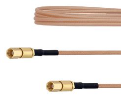 FAIRVIEW MICROWAVE FMCA1455-48 Cable RF / Coaxial ensamblado, 4 ft, 1.21 m, RG178, SSMC Macho, SSMC Macho, 50 ohm
