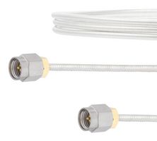 FAIRVIEW MICROWAVE FMCA2110-24 Cable RF / Coaxial ensamblado, 24 ", 610 mm, FM-SR141TB, SMA Plug, SMA Plug, 50 ohm