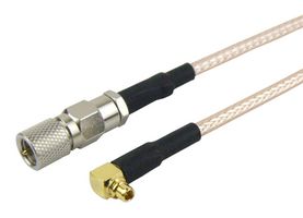 FAIRVIEW MICROWAVE FMC1019315-120 Cable RF / Coaxial ensamblado, 10 ft, 3.05 m, RG316, 10-32 Macho, MMCX Macho Ángulo Recto, 50 ohm
