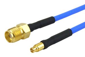 FAIRVIEW MICROWAVE FMC1325085-12 Cable RF / Coaxial ensamblado, 12 ", 305 mm, FM-F086, SMA hembra, Mini SMP Hembra, 50 ohm