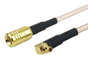 FAIRVIEW MICROWAVE FMC1619316-60 Cable RF / Coaxial ensamblado, 5 ft, 1.52 m, RG316, SMB Macho, MMCX Macho Ángulo Recto, 50 ohm