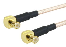 FAIRVIEW MICROWAVE FMC1717316-120 Cable RF / Coaxial ensamblado, 10 ft, 3.05 m, RG316, MCX Ángulo Recto Macho