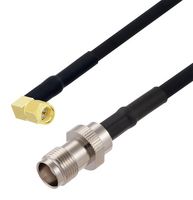 FAIRVIEW MICROWAVE FMCA2739-150CM Cable RF / Coaxial ensamblado, 4.9 ft, 1.5 m, RG223, SMA Macho de Ángulo Recto, TNC Hembra