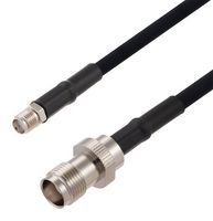 FAIRVIEW MICROWAVE FMCA2743-150CM Cable RF / Coaxial ensamblado, 4.9 ft, 1.5 m, RG223, SMA hembra, TNC Hembra, 50 ohm