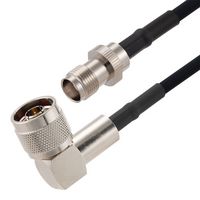FAIRVIEW MICROWAVE FMCA2773-36 RF / Coaxial Cable Assembly, 36 ", 914.4 mm, RG223, N Type Right Angle Plug, TNC Jack, 50 ohm