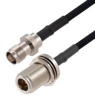 FAIRVIEW MICROWAVE FMCA2775-50CM Cable RF / Coaxial ensamblado, 19.7 ", 500 mm, RG223, Tipo-N Hembra Mamparo, TNC Hembra, 50 ohm