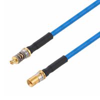 FAIRVIEW MICROWAVE FMCA9721-24 Cable RF / Coaxial ensamblado, VITA 67, 24 ", 610 mm, FM-F086HF, Mini SMP Hembra, Mini SMP Macho