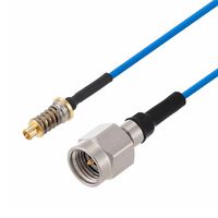 FAIRVIEW MICROWAVE FMCA9730-6 Cable RF / Coaxial ensamblado, VITA 67, 6 ", 152.4 mm, FM-P047HF, Mini SMP Hembra, 2.92mm Macho