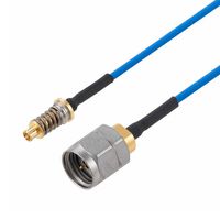 FAIRVIEW MICROWAVE FMCA9732-6 Cable RF / Coaxial ensamblado, VITA 67, 6 ", 152.4 mm, FM-P047HF, Mini SMP Hembra, 1.85mm Macho