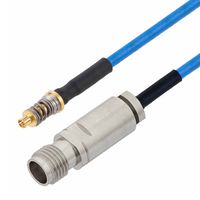 FAIRVIEW MICROWAVE FMCA9741-6 Cable RF / Coaxial ensamblado, VITA 67, 6 ", 152.4 mm, FM-F086HF, Mini SMP Hembra, 2.4mm Hembra
