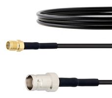 FAIRVIEW MICROWAVE FMC00312-150CM Cable RF / Coaxial ensamblado, Baja Pérdida, 4.9 ft, 1.5 m, RG174, SMA hembra, Conector BNC, 50 ohm