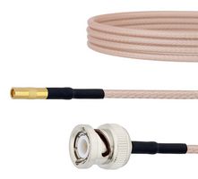 FAIRVIEW MICROWAVE FMC00338-100CM Cable RF / Coaxial ensamblado, 3.3 ft, 1 m, RG316, MMCX Hembra, BNC Plug, 50 ohm