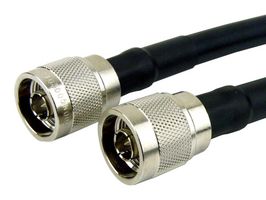 FAIRVIEW MICROWAVE FMC0101214-06 RF / Coaxial Cable Assembly, 6 ", 152.4 mm, RG214, N Type Plug, N Type Plug, 50 ohm