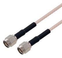 FAIRVIEW MICROWAVE FMC0202315-360 Cable RF / Coaxial ensamblado, 30 ft, 9.14 m, RG316, SMA Plug, SMA Plug, 50 ohm