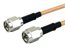 FAIRVIEW MICROWAVE FMC0202317-06 Cable RF / Coaxial ensamblado, 6 ", 152.4 mm, RG316-DS, SMA Plug, SMA Plug, 50 ohm