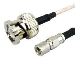 FAIRVIEW MICROWAVE FMC0810316-36 Cable RF / Coaxial ensamblado, 36 ", 914.4 mm, RG316, BNC Plug, 10-32 Macho, 50 ohm