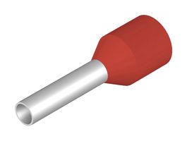 WEIDMULLER 9025980000 Férula, Un Cable, 16 AWG, 1.5 mm², 8 mm, Rojo